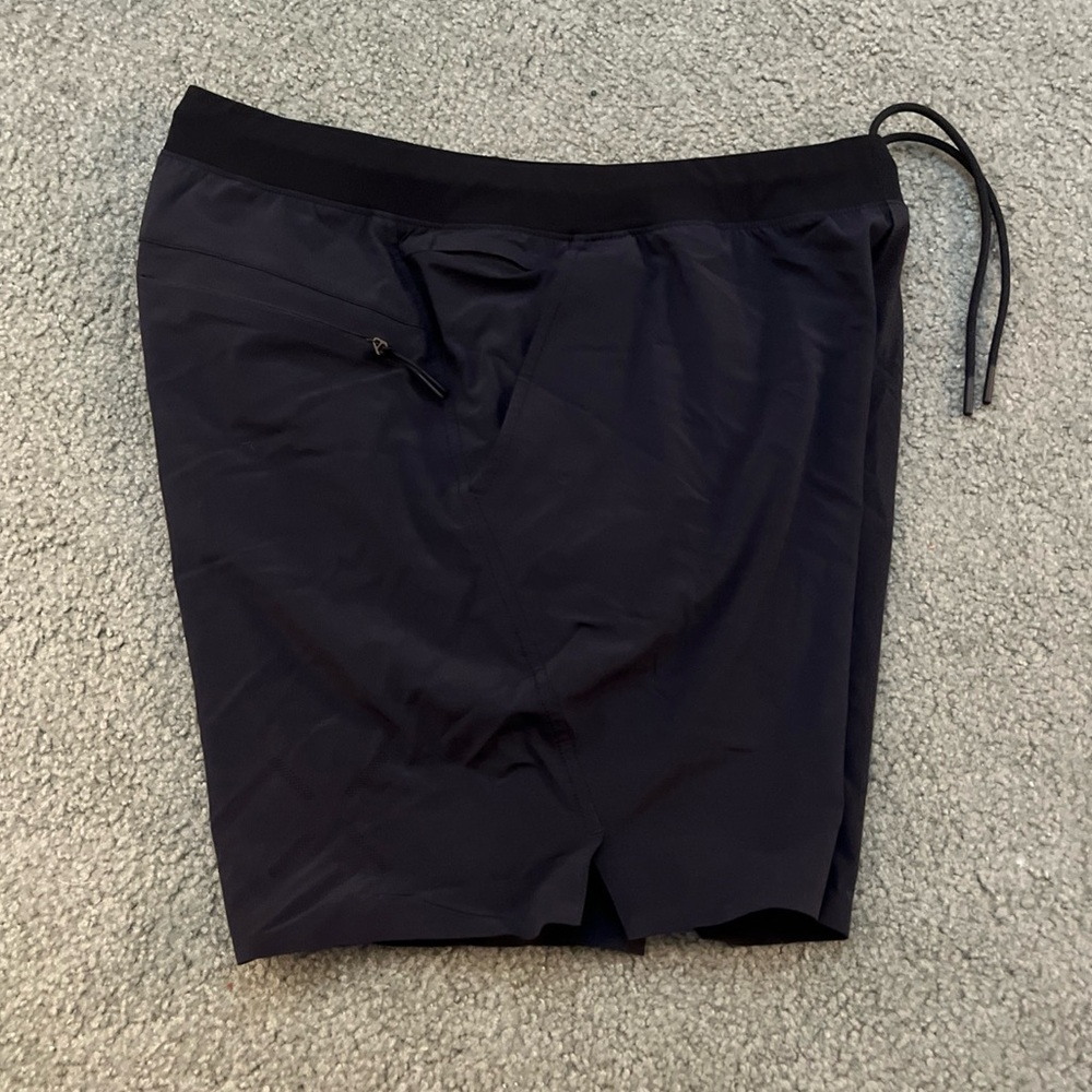 Ten Thousand Set Short 6.5" Lined Athletic Gym Shorts Black Size Large L